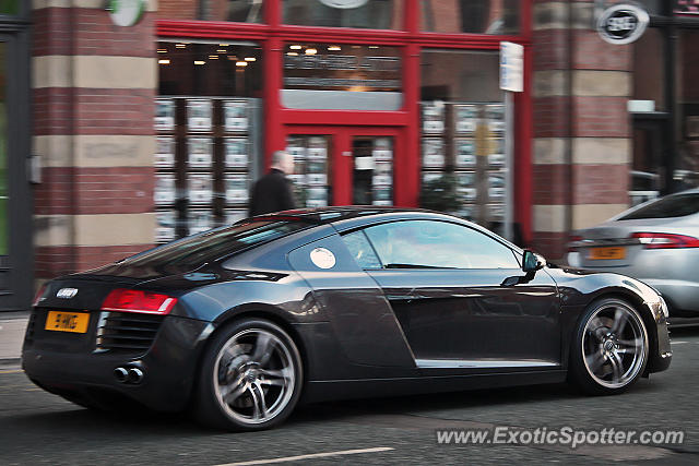 Audi R8 spotted in Manchester, United Kingdom