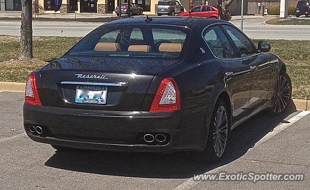 Maserati Quattroporte spotted in Louisville, Kentucky