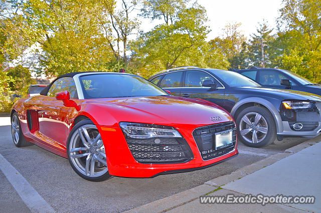 Audi R8 spotted in Winnetak, Illinois