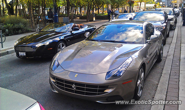 Ferrari FF spotted in Toronto, Ontario, Canada