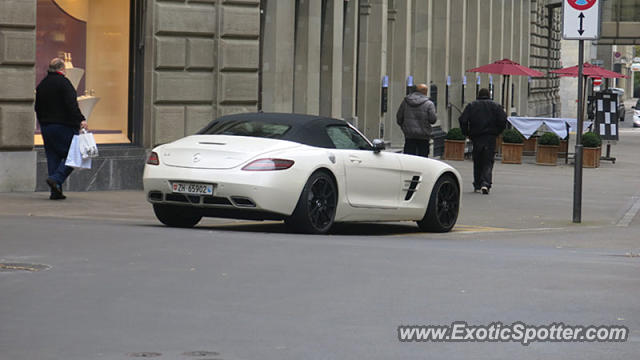 Mercedes SLS AMG spotted in Zürich, Switzerland