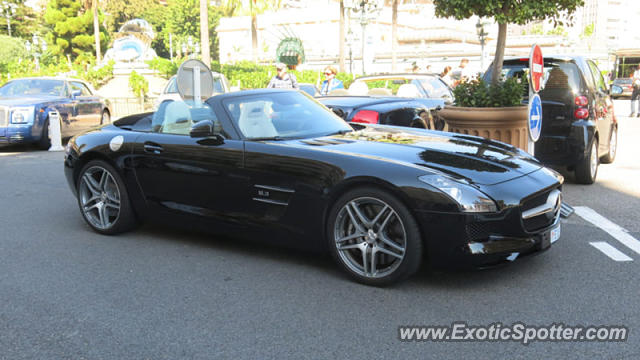 Mercedes SLS AMG spotted in Monaco, Monaco