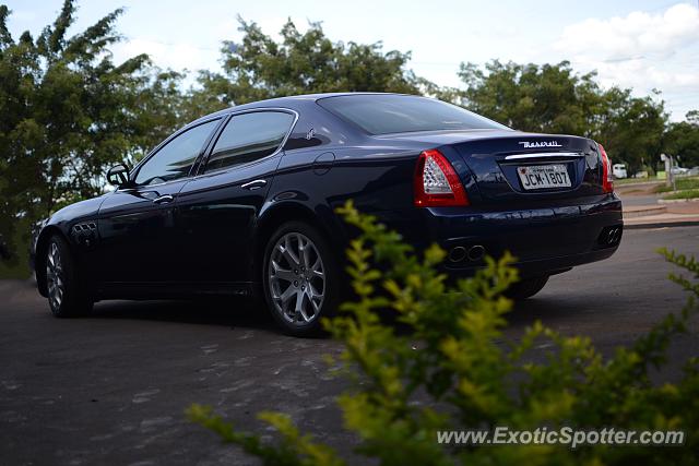 Maserati Quattroporte spotted in Brasilia, Brazil