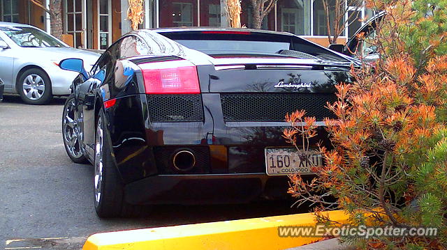 Lamborghini Gallardo spotted in Cherry Creek, Colorado