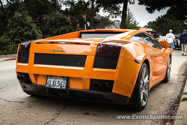 Lamborghini Gallardo spotted in Carmel, California