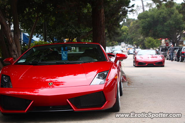 Lamborghini Gallardo spotted in Carmel, California