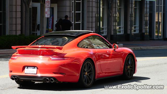 Porsche 911 spotted in Reston, Virginia