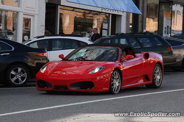 Ferrari F430 spotted in Greenwich, Connecticut