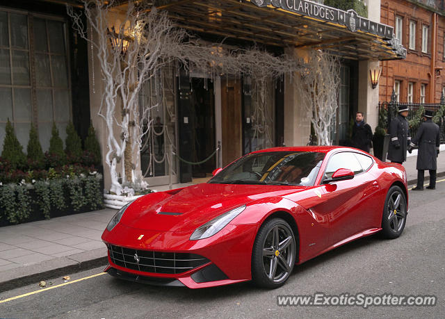 Ferrari F12 spotted in London, United Kingdom