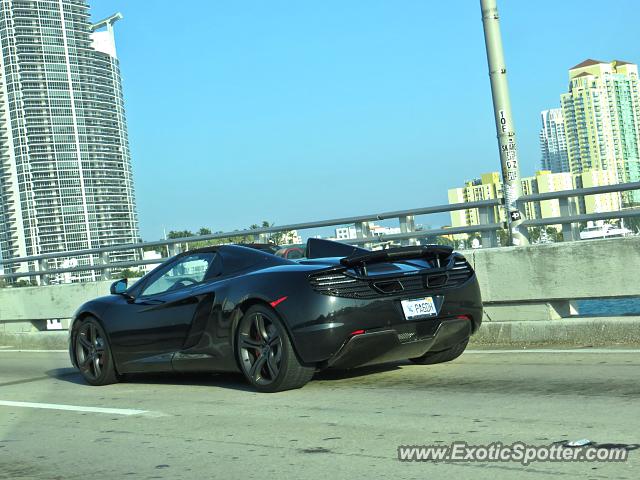 Mclaren MP4-12C spotted in Miami, Florida