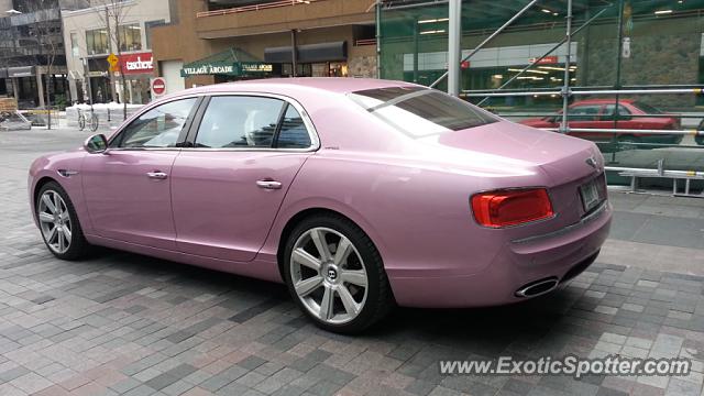 Bentley Continental spotted in Toronto, Canada