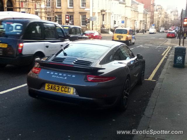 Porsche 911 Turbo spotted in Glasgow, United Kingdom