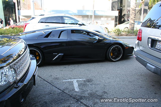 Lamborghini Murcielago spotted in Beverly Hills, California