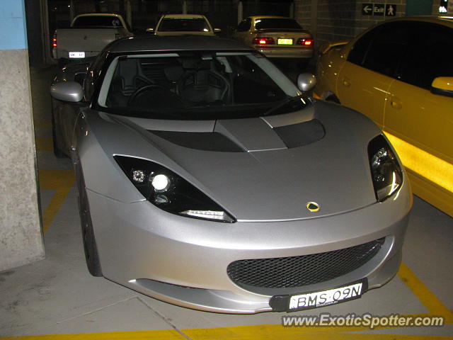 Lotus Evora spotted in Sydney, Australia