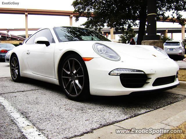 Porsche 911 spotted in Dallas, Texas