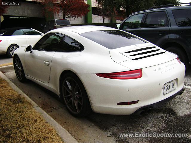 Porsche 911 spotted in Dallas, Texas