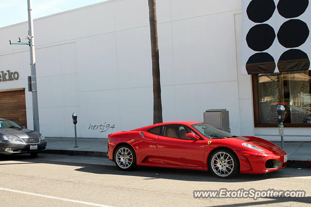 Ferrari F430 spotted in Beverly Hills, California