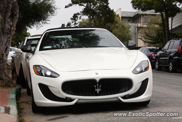 Maserati GranTurismo spotted in Carmel, California