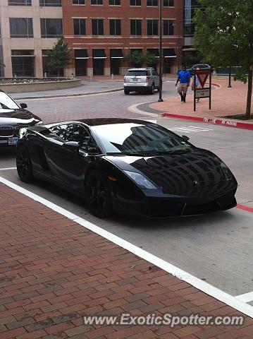 Lamborghini Gallardo spotted in Dallas, Texas