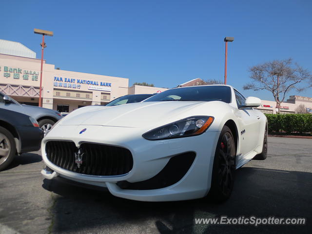 Maserati GranTurismo spotted in City of Industry, California