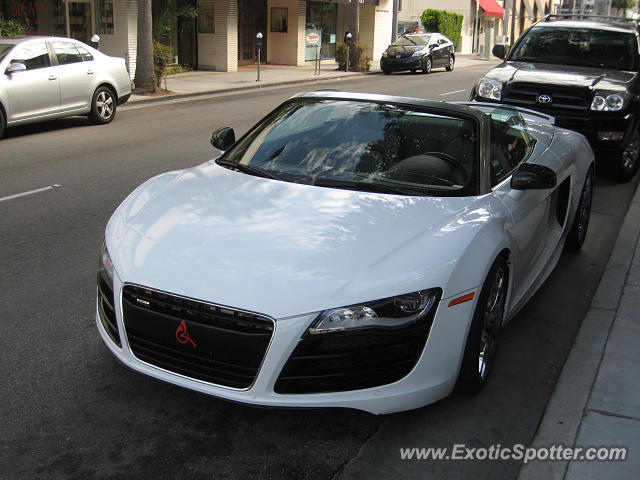 Audi R8 spotted in Beverly Hills, California