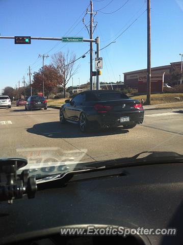 BMW M6 spotted in Dallas, Texas