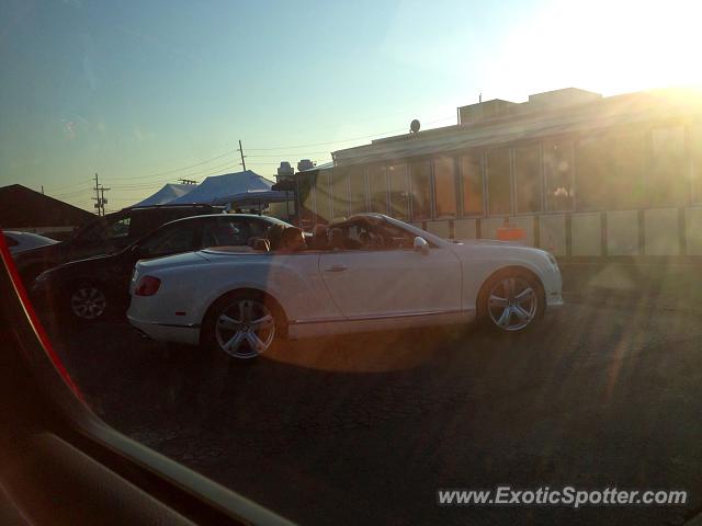 Bentley Continental spotted in Spring Lake, New Jersey