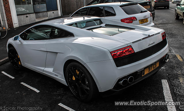 Lamborghini Gallardo spotted in Loughborough, United Kingdom