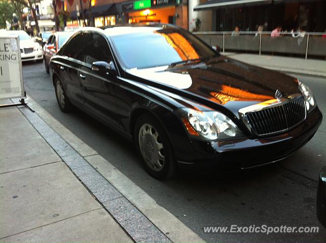 Mercedes Maybach spotted in Toronto, Canada