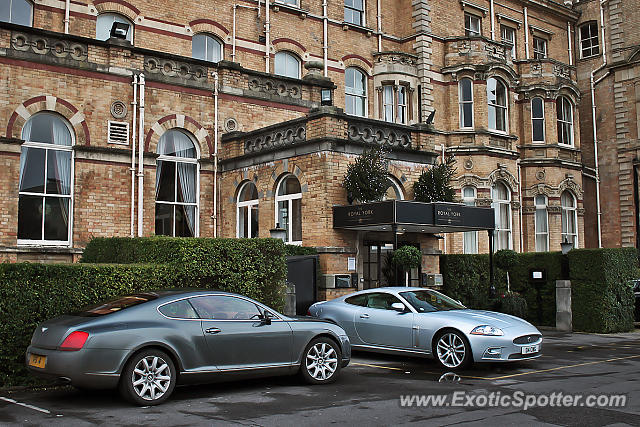 Bentley Continental spotted in York, United Kingdom