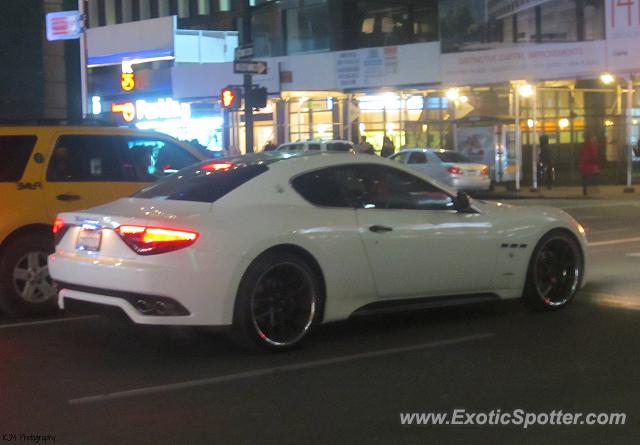 Maserati GranTurismo spotted in New York City, New York