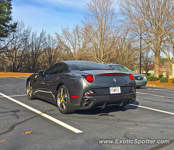 Ferrari California spotted in Marietta, Georgia