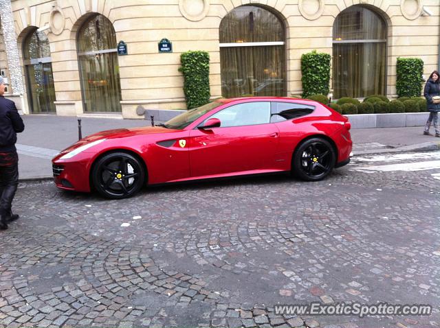 Ferrari FF spotted in Paris, France