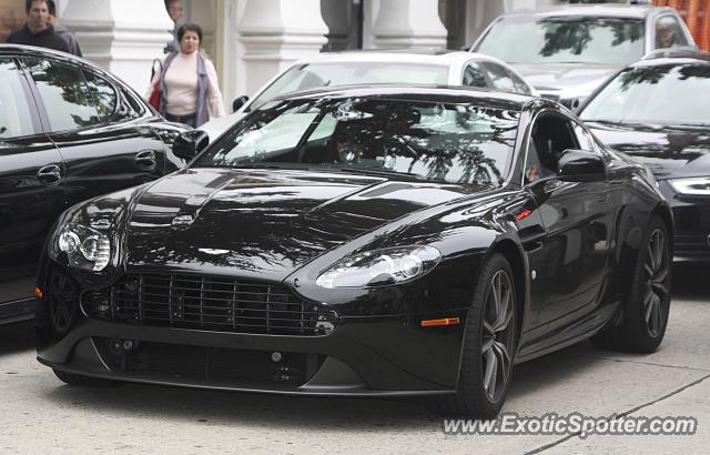 Aston Martin Vantage spotted in Carmel, California