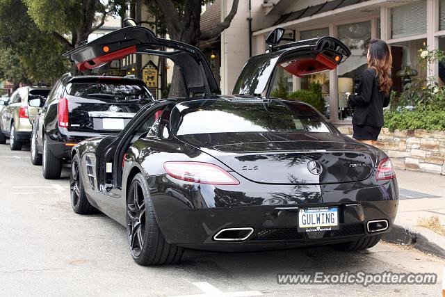 Mercedes SLS AMG spotted in Carmel, California