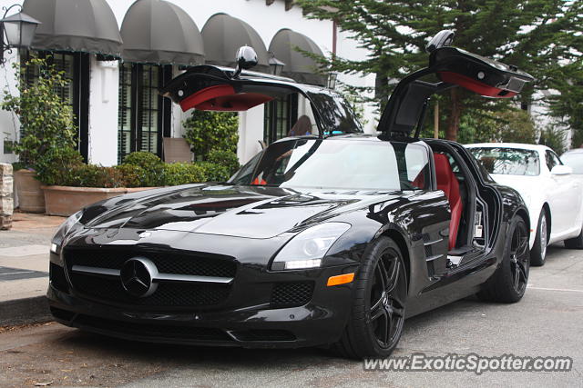 Mercedes SLS AMG spotted in Carmel, California