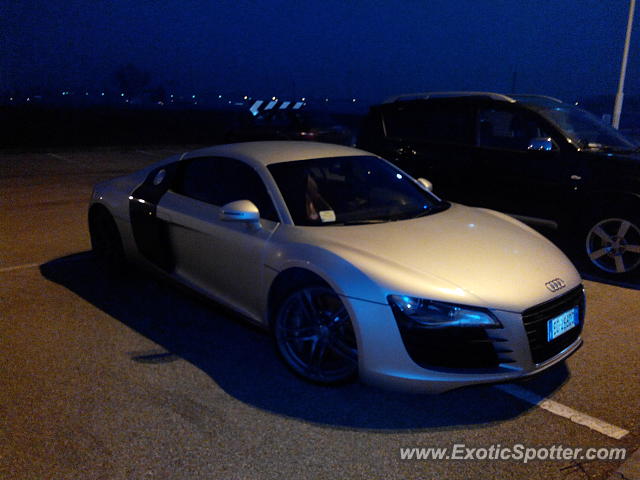 Audi R8 spotted in Rovigo, Italy