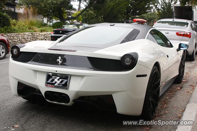 Ferrari 458 Italia spotted in Carmel, California