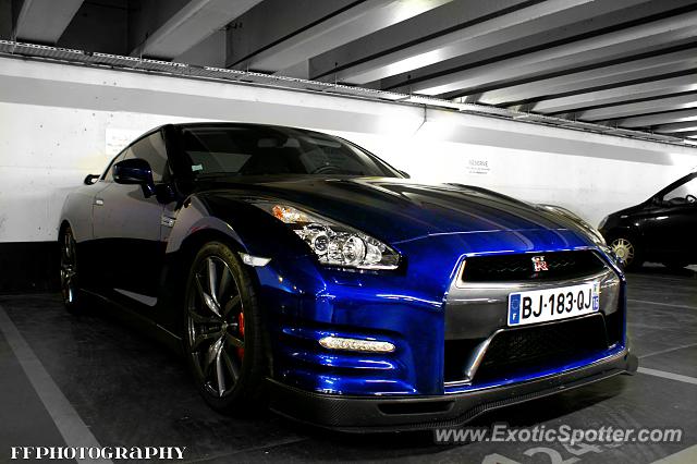 Nissan GT-R spotted in Paris, France