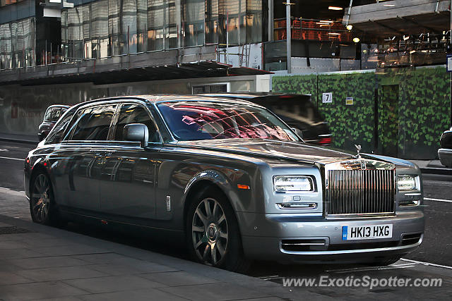 Rolls Royce Phantom spotted in London, United Kingdom