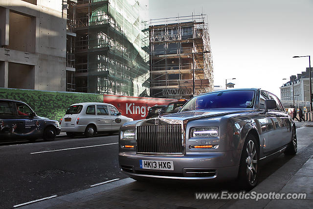 Rolls Royce Phantom spotted in London, United Kingdom