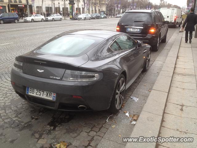 Aston Martin Vantage spotted in Paris, France