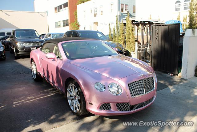 Bentley Continental spotted in Beverly Hills, California