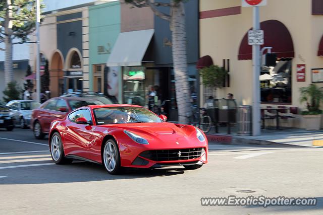 Ferrari F12 spotted in Beverly Hills, California