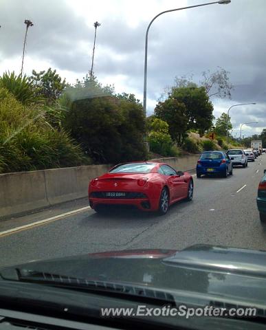 Ferrari California spotted in Leichhardt, Australia