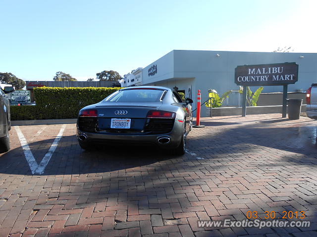 Audi R8 spotted in Malibu, California