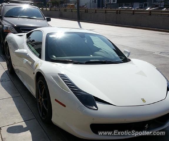 Ferrari 458 Italia spotted in Lima, Peru