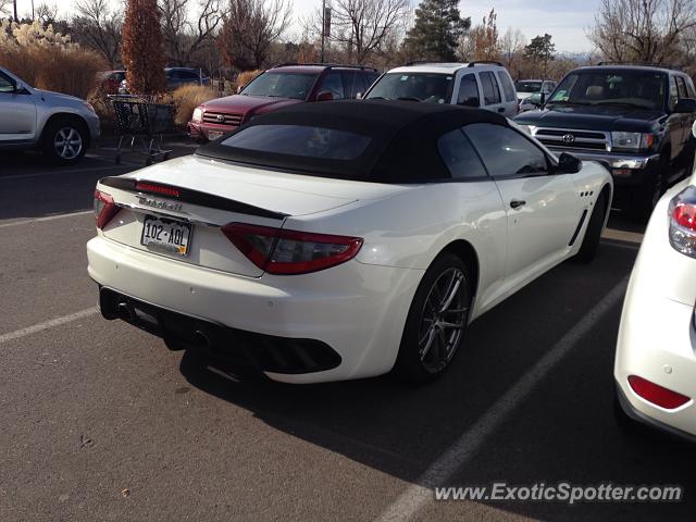 Maserati GranTurismo spotted in Denver, Colorado