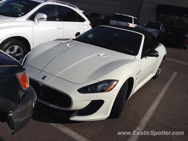 Maserati GranTurismo spotted in Denver, Colorado