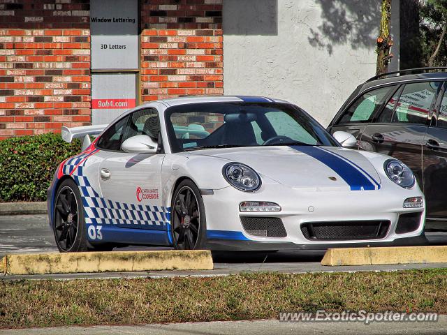 Porsche 911 GT3 spotted in Jacksonville, Florida